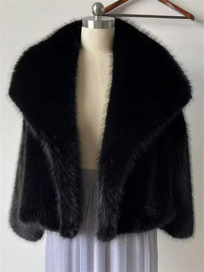 NorthAura™ Luxe Faux Fur Jacket